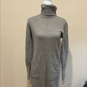 Athleta Turtleneck Merino Wool Dress. XS